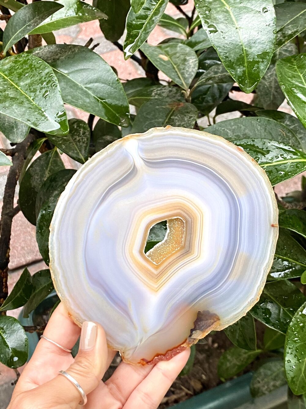 Akik Doğal Taş Plaka