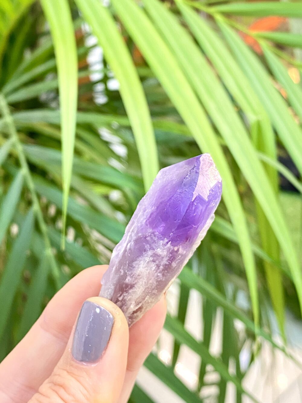 Ametist Doğal Taş Diş Parça