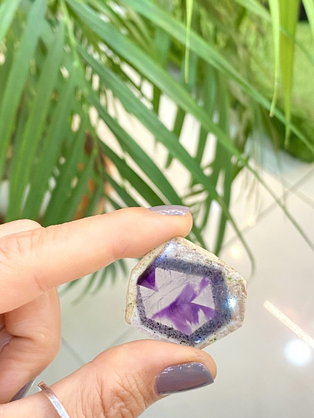 Ametist Doğal Taş Parça