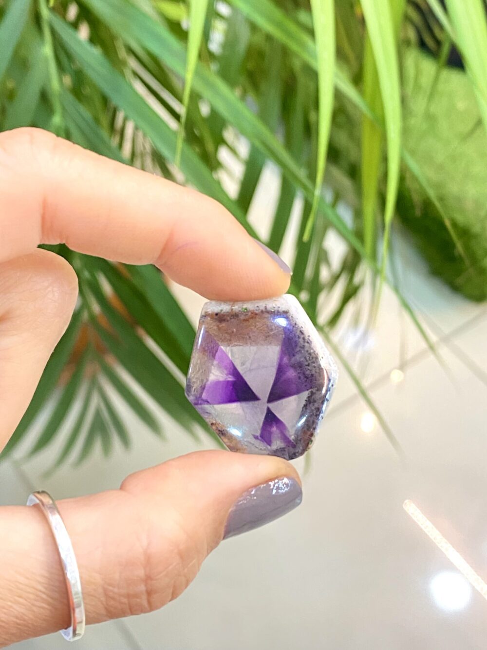 Ametist Doğal Taş Parça