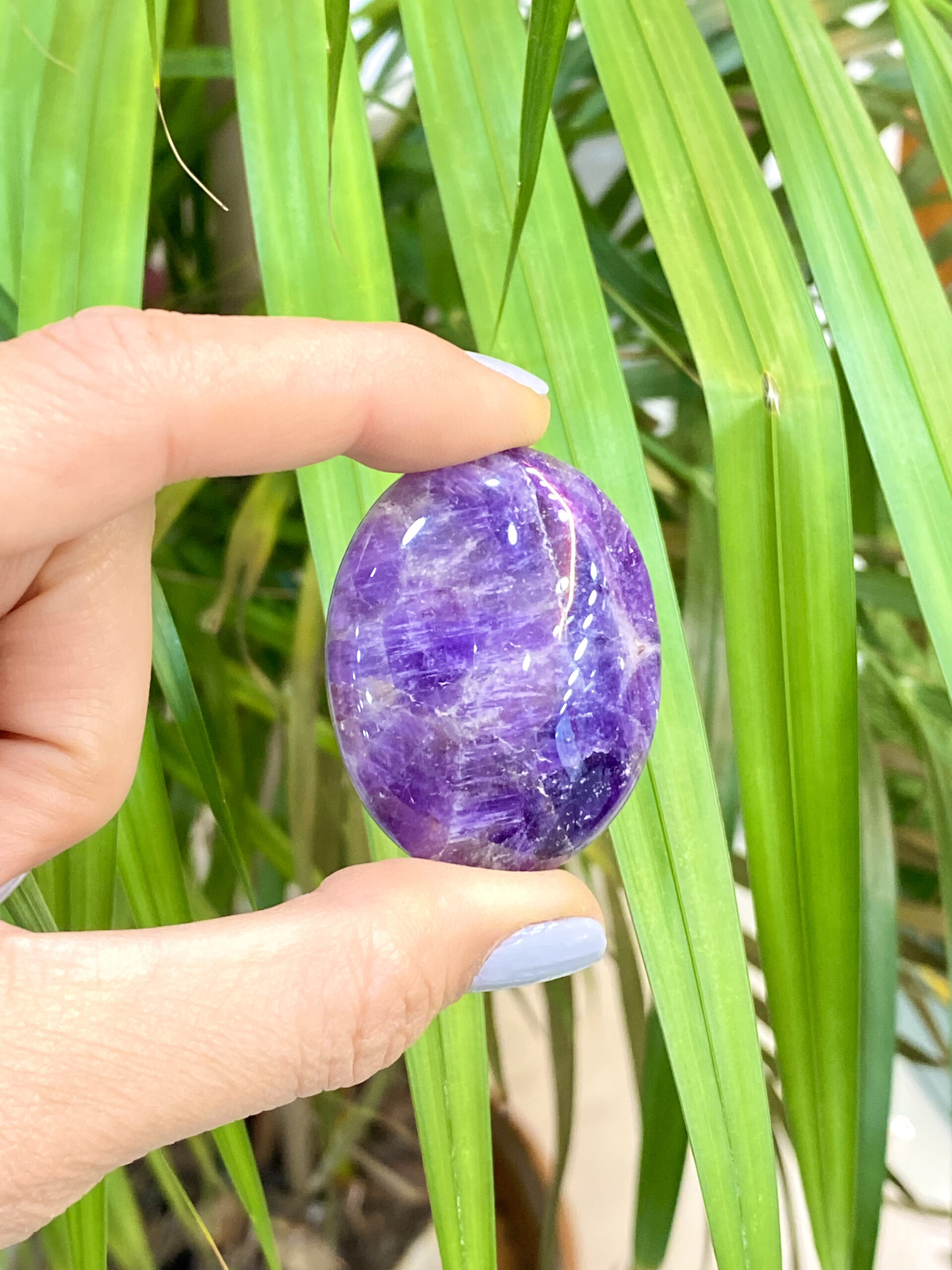 Amethyst Natural Stone Parça