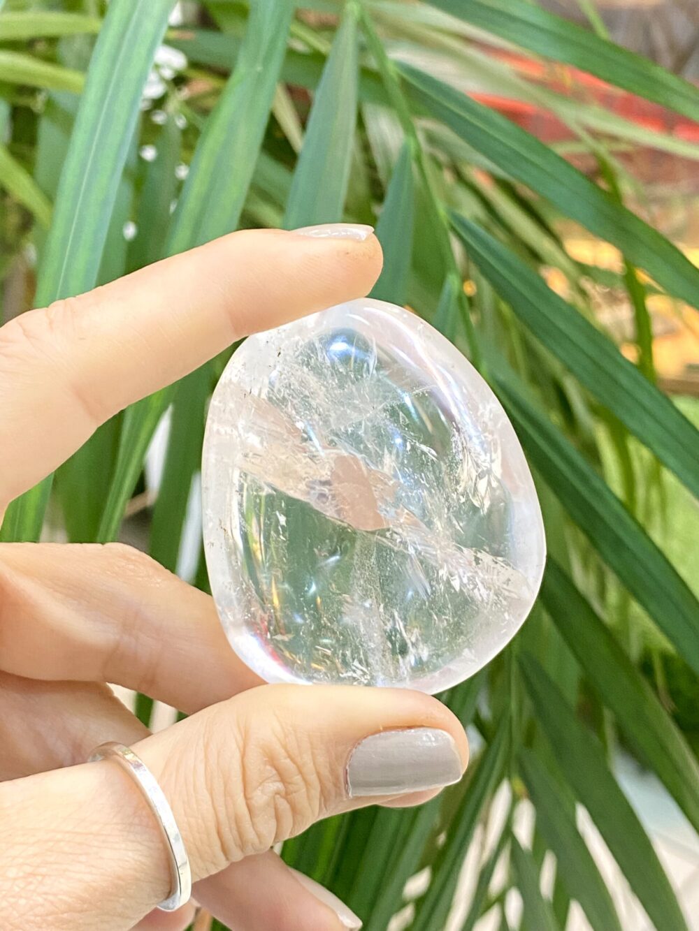 Kristal Kuvars Doğal Taş Parça