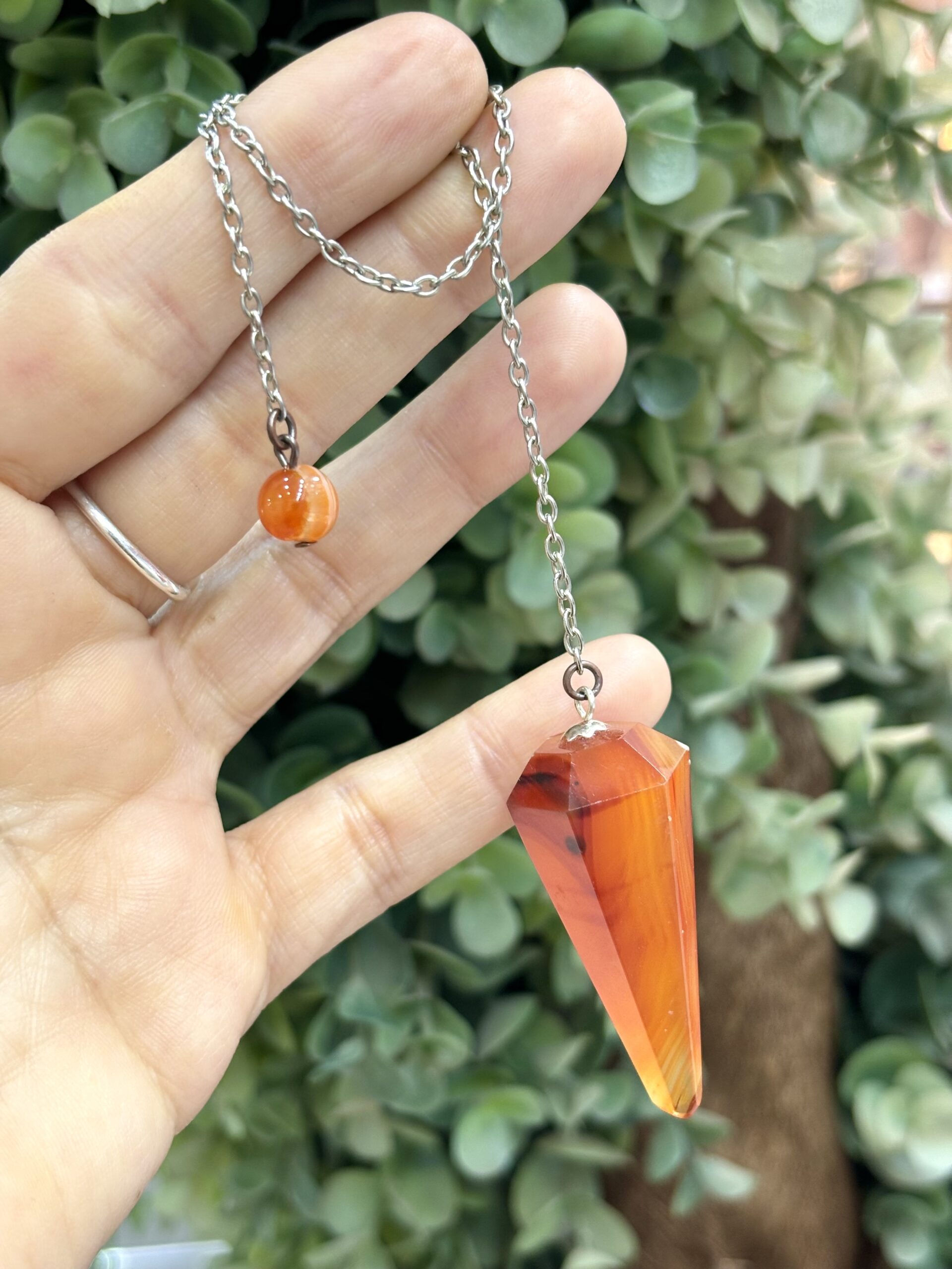 Agate Natural Stone Pandül Sarkaç
