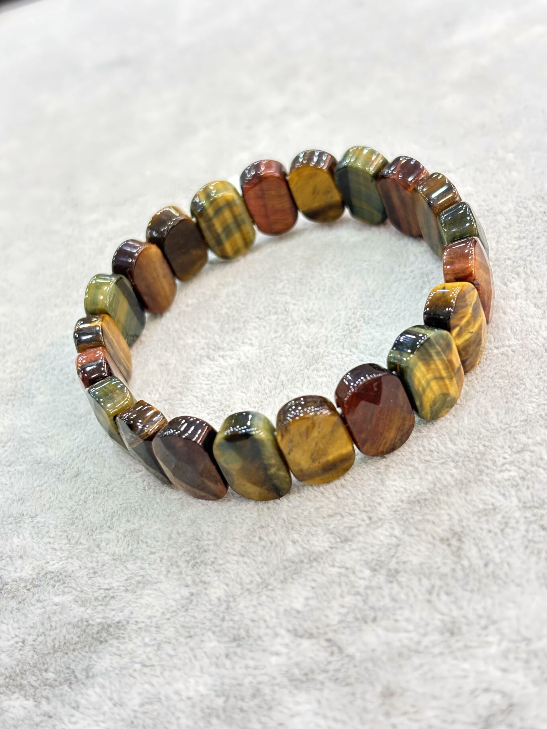 Tiger's Eye Natural Stone Rolex Bracelet