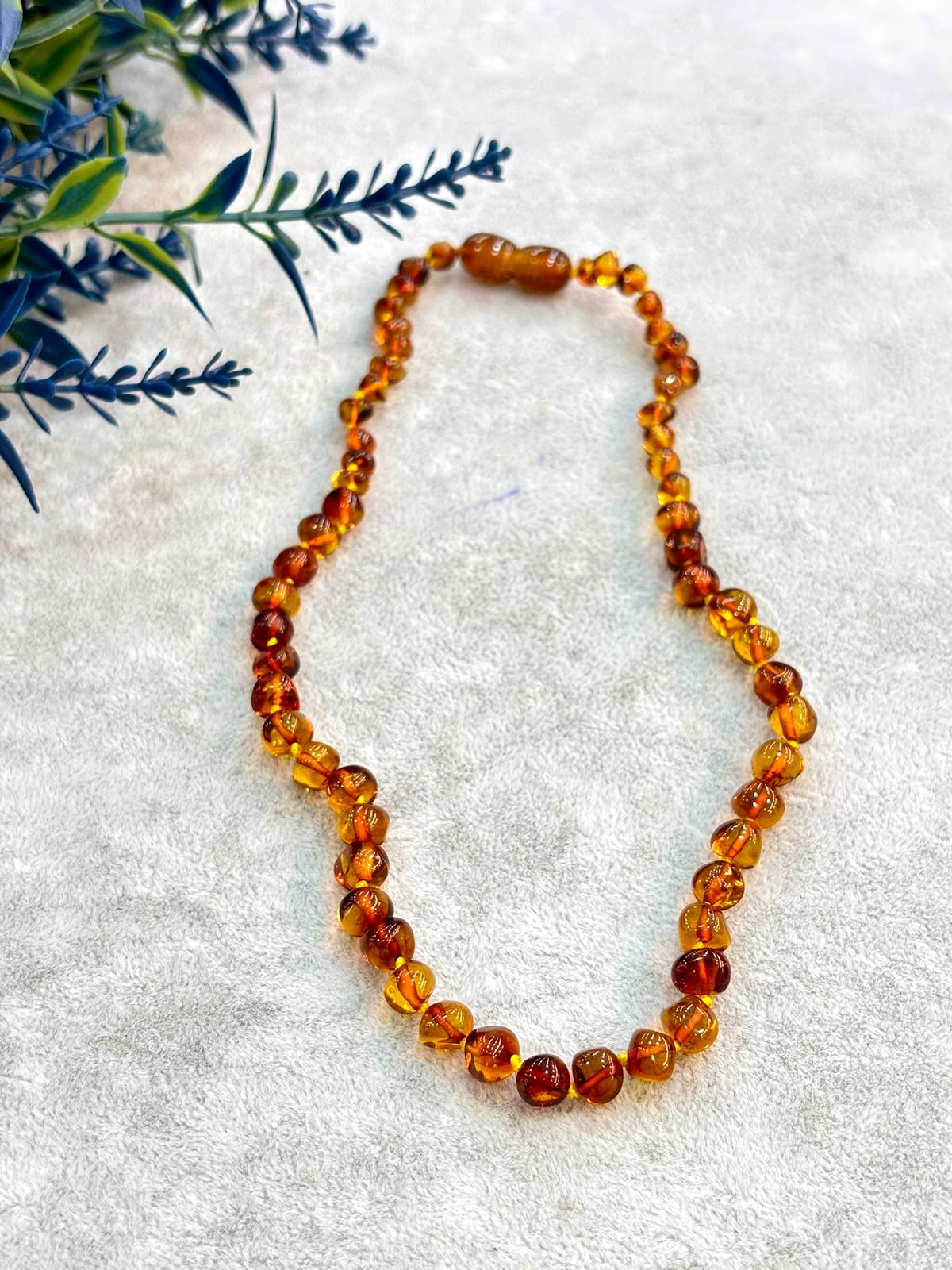 Amber Baby Diş Necklace