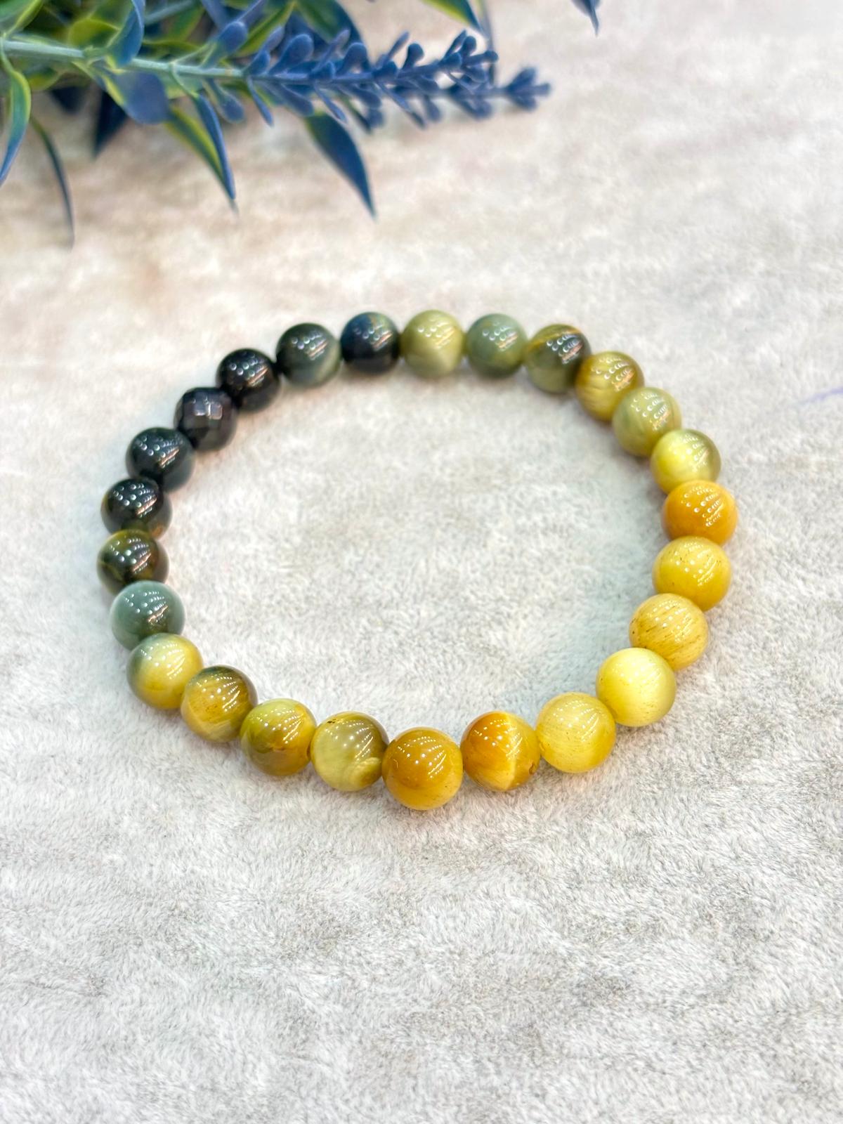 Tiger's Eye Natural Stone Bracelet